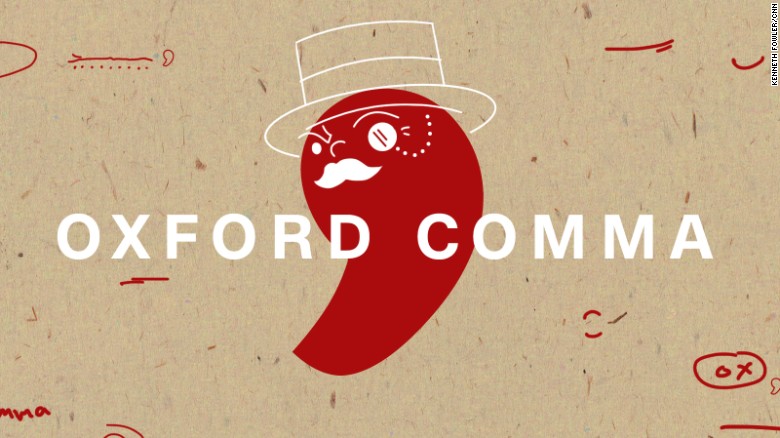 English Corner – The Oxford&nbsp;Comma