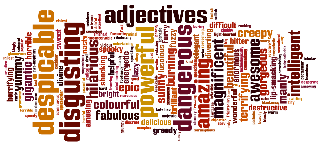 English Corner – All About&nbsp;Adjectives