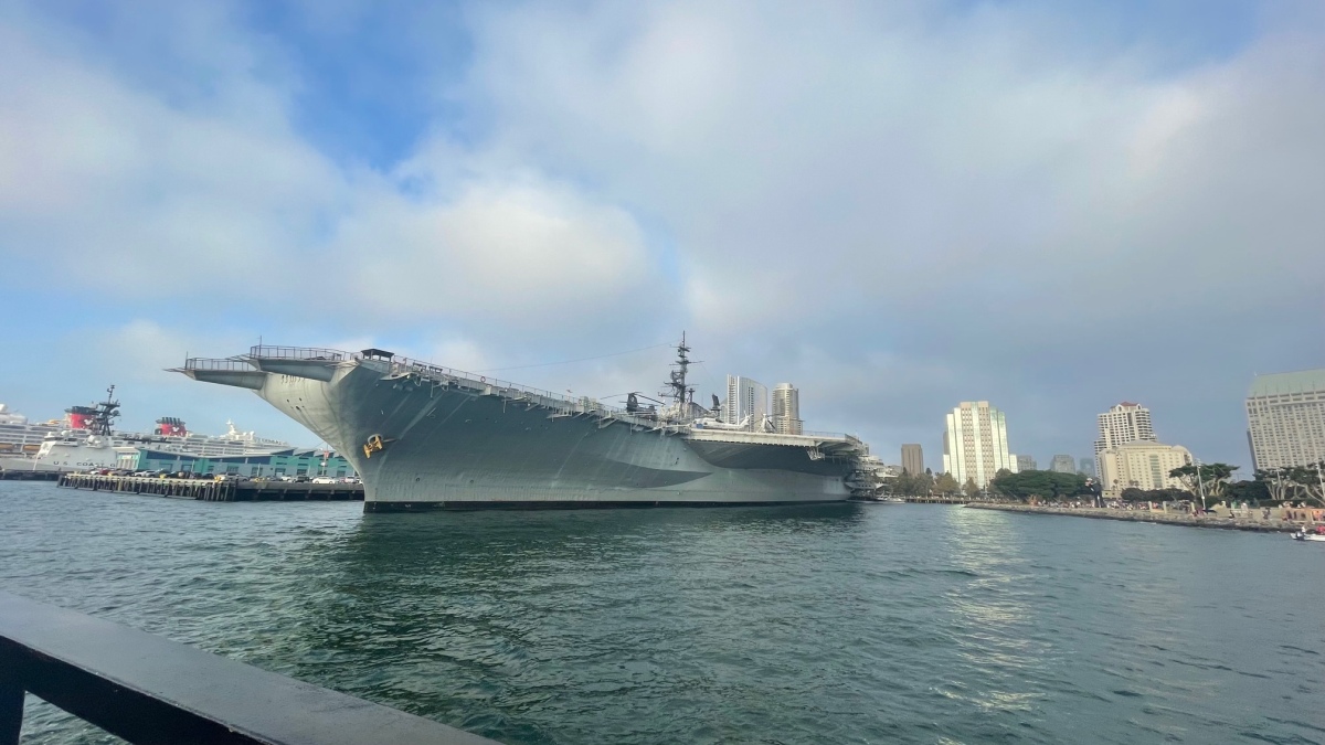 USS Midway at Navy Pier
