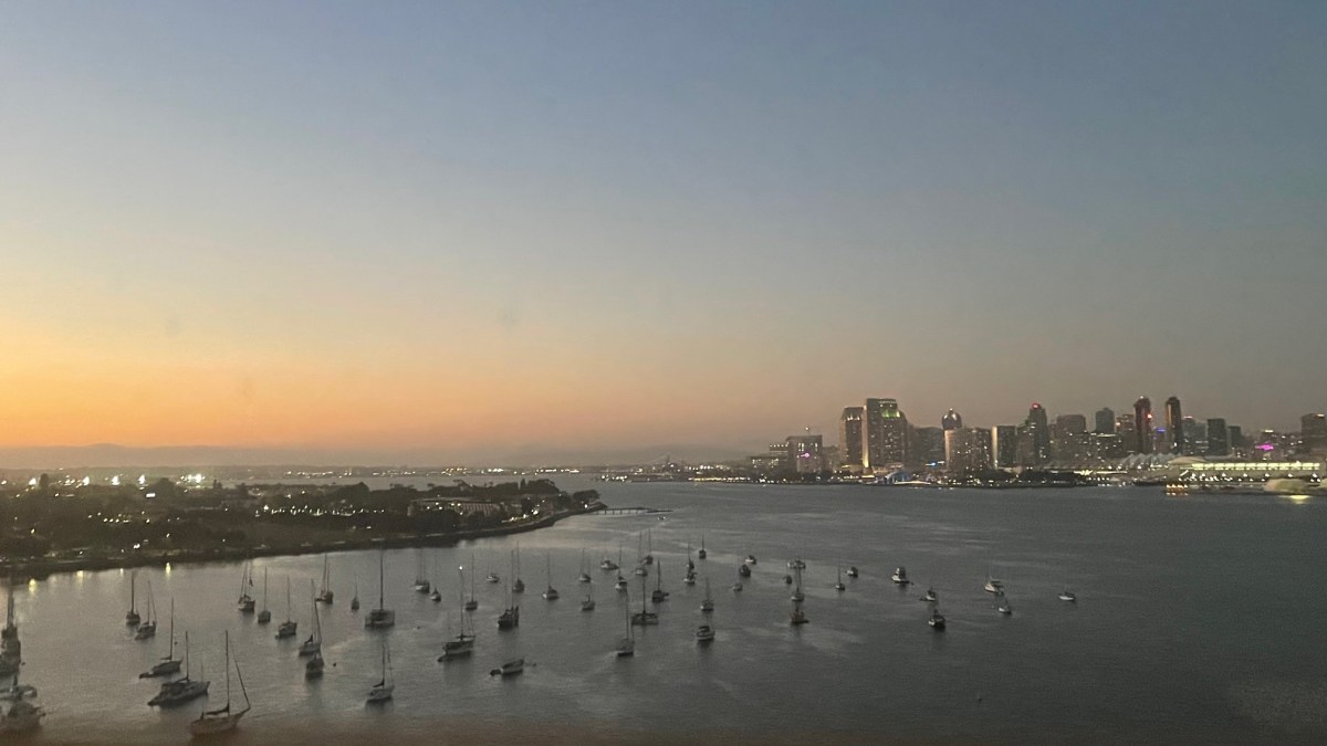 Sunset in San Diego and&nbsp;Coronado